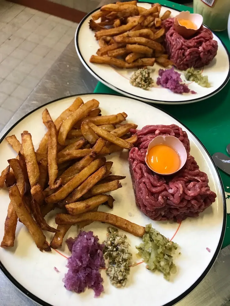 Tartare Et Ses Frites Maison